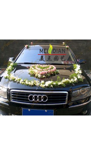 婚车扎花55