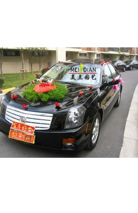 婚车扎花19