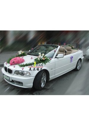 婚车扎花18